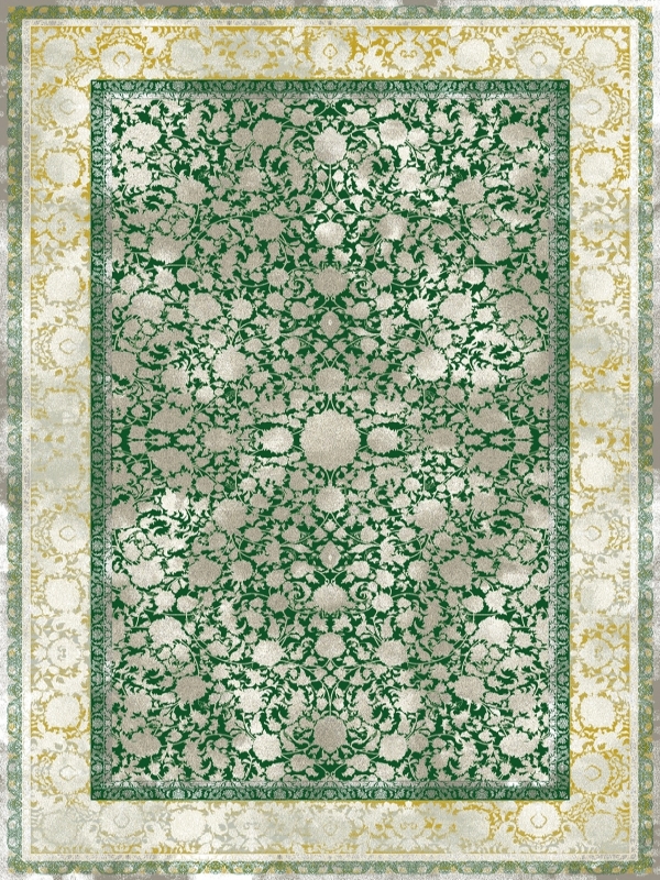 فرش 700 شانه وینتیج طلاکوب کد 5040s فردین